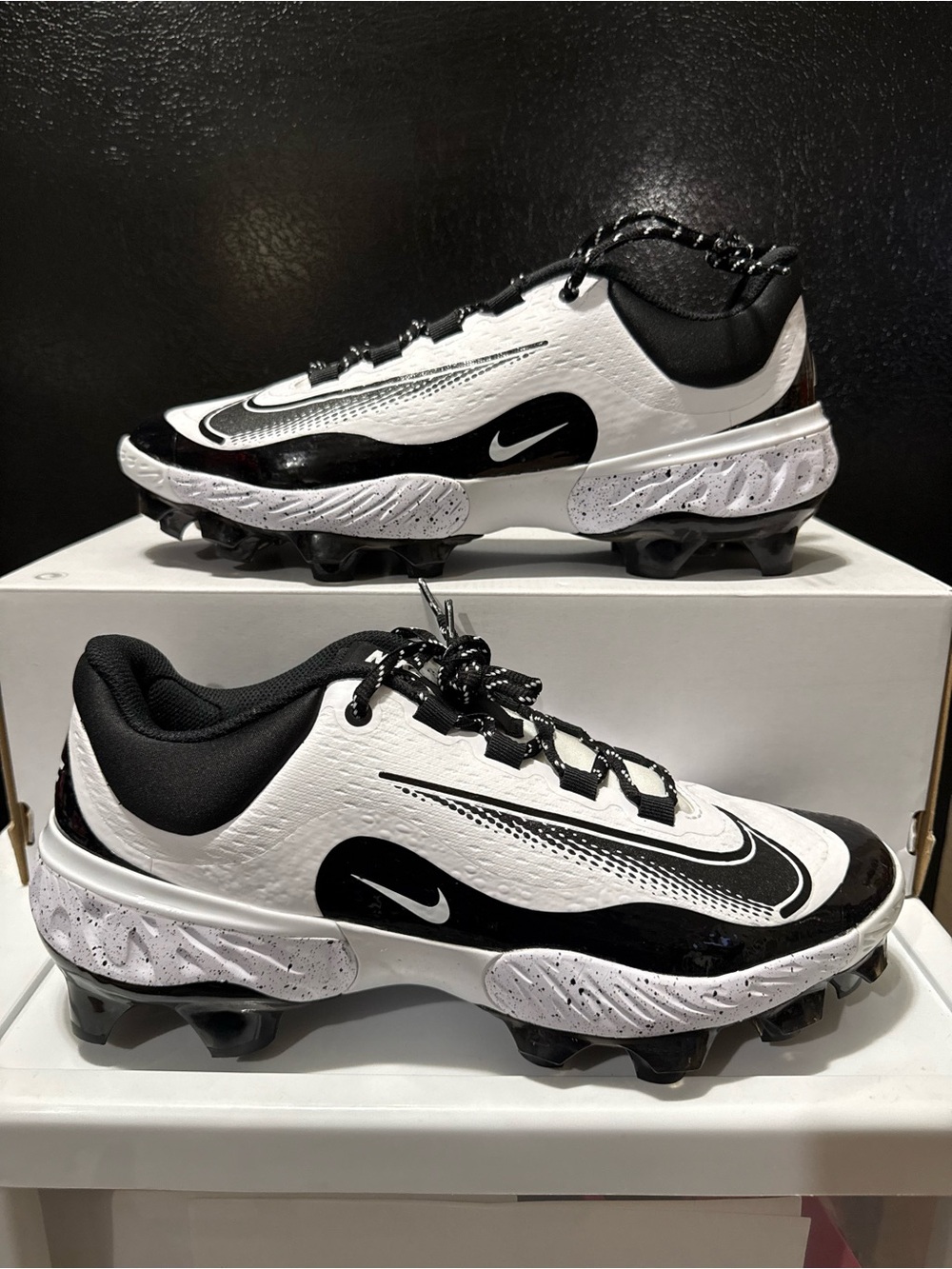 Nike Alpha Huarache Elite 4 Low MCS Baseball Cleats FD6255-108 Men Sizes